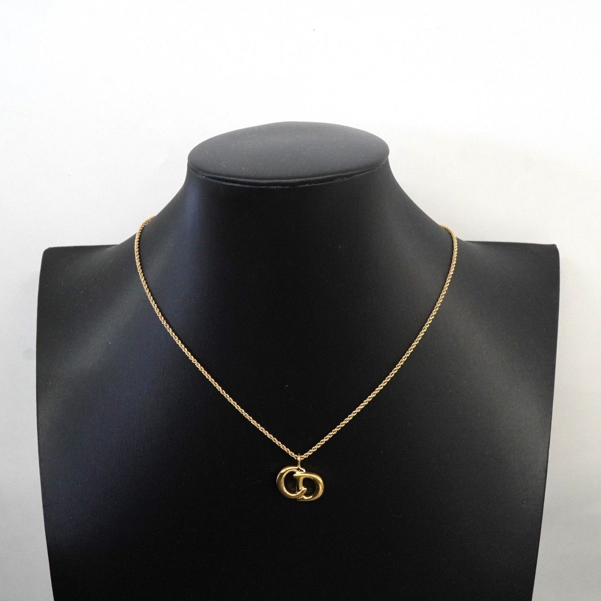Dior Necklace CD Logo Gold Plated — view 6