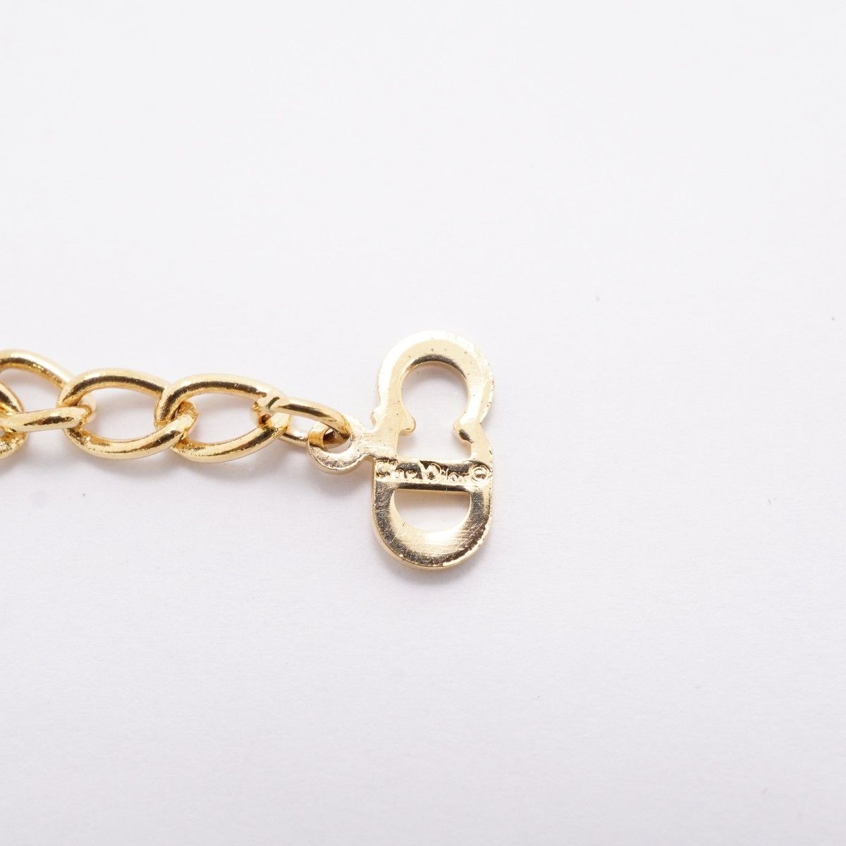 Dior Necklace CD Logo Gold Plated — view 5