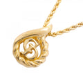 Dior Necklace CD Logo Gold Plated