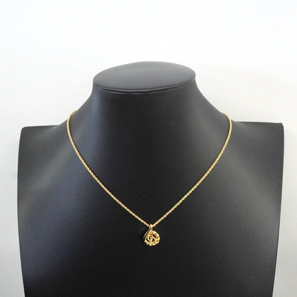 Dior Necklace CD Logo Gold Plated — view 6