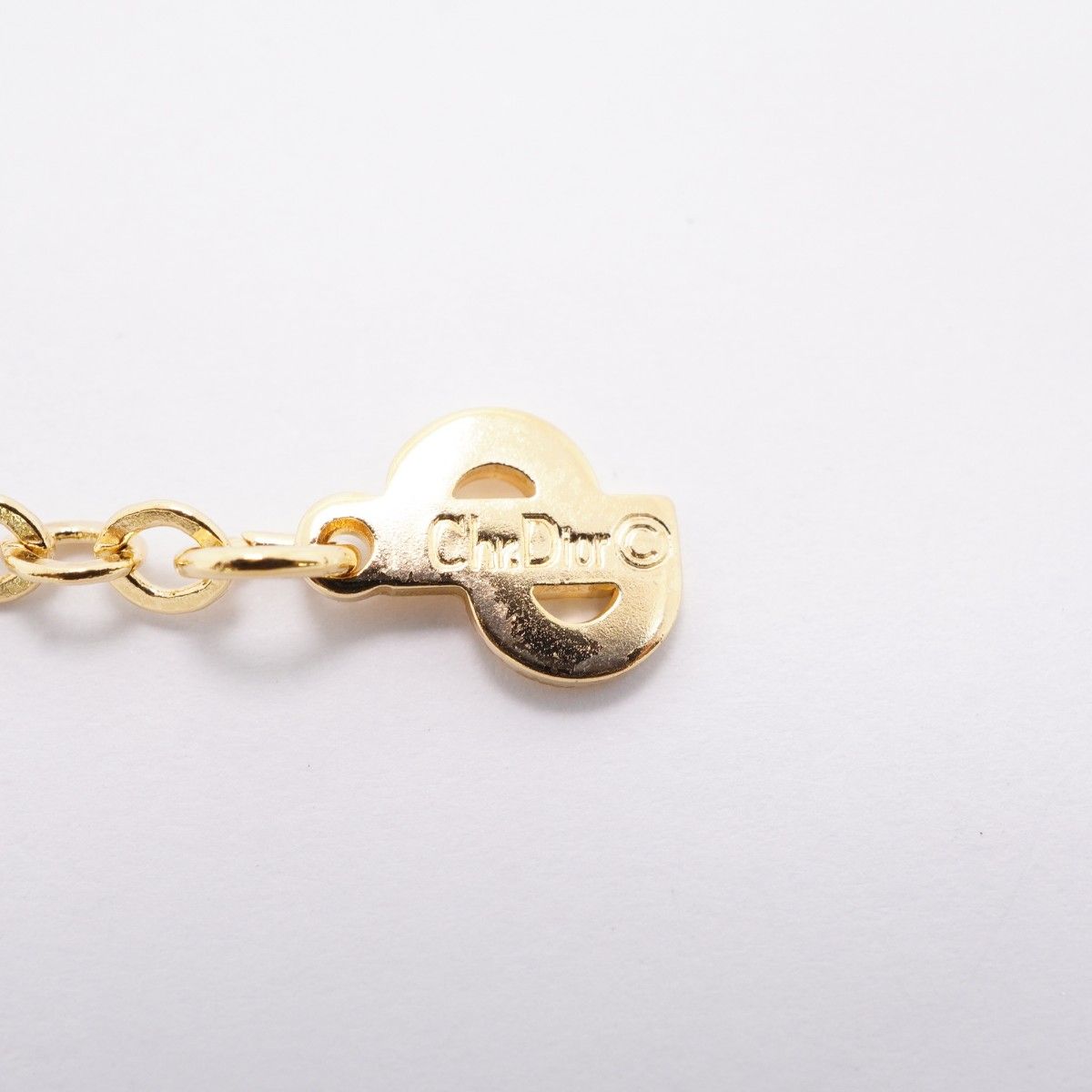 Dior Necklace CD Logo Gold Plated — view 5