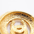 Chanel Necklace Vintage CC Logo Round — view 7