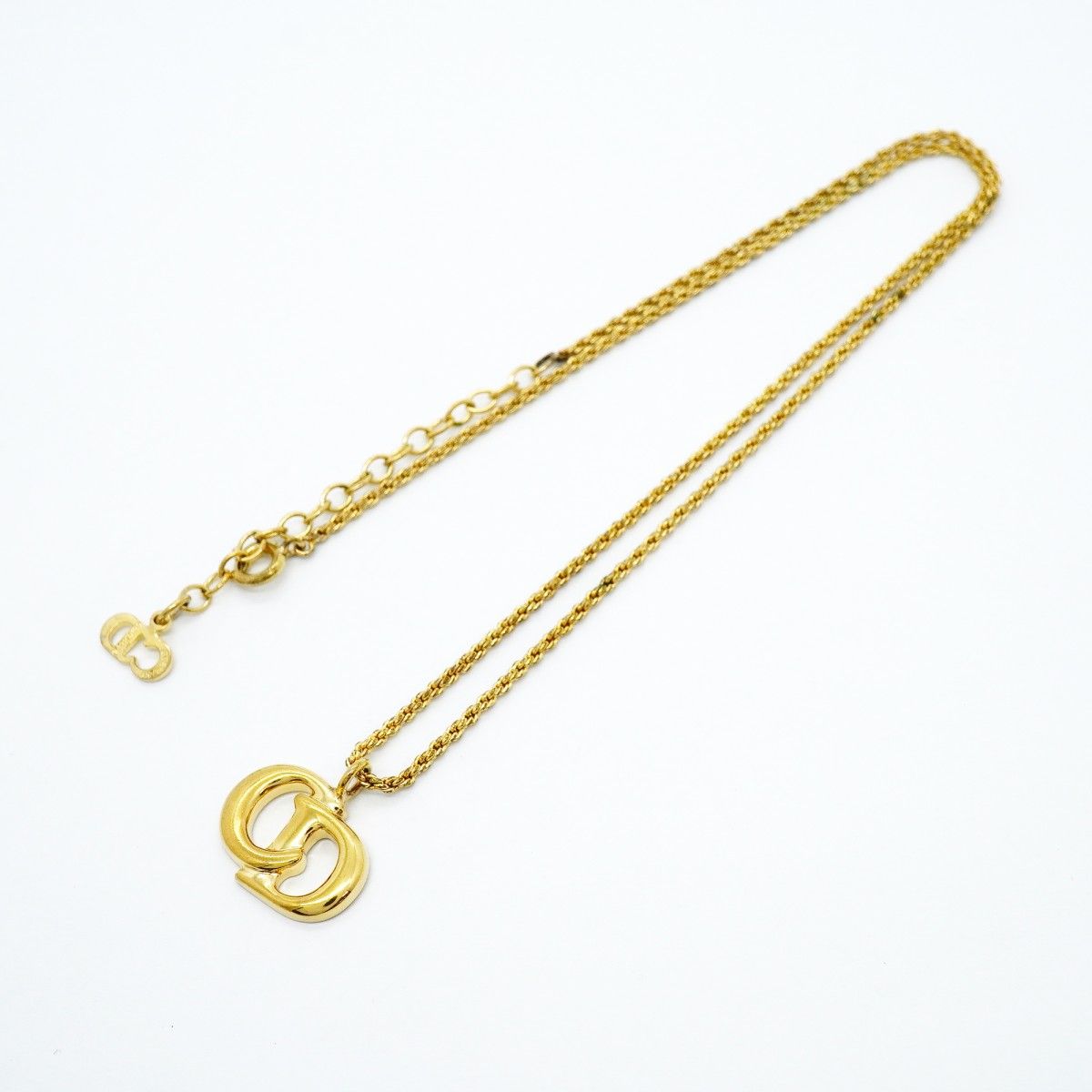 Dior Necklace CD Logo Gold Plated — view 3