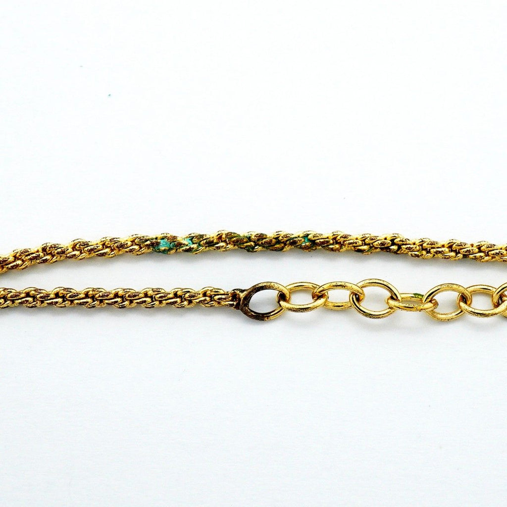 Dior Necklace CD Logo Gold Plated — view 6