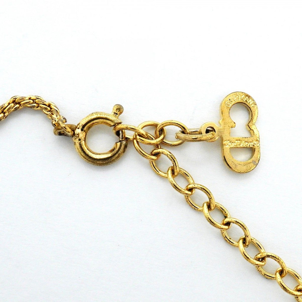Dior Necklace CD Logo Gold Plated — view 4