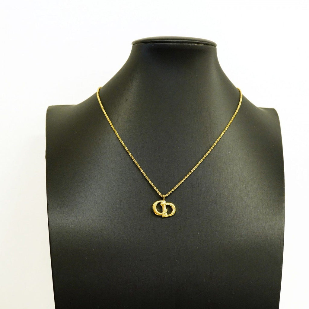 Dior Necklace CD Logo Gold Plated — view 5