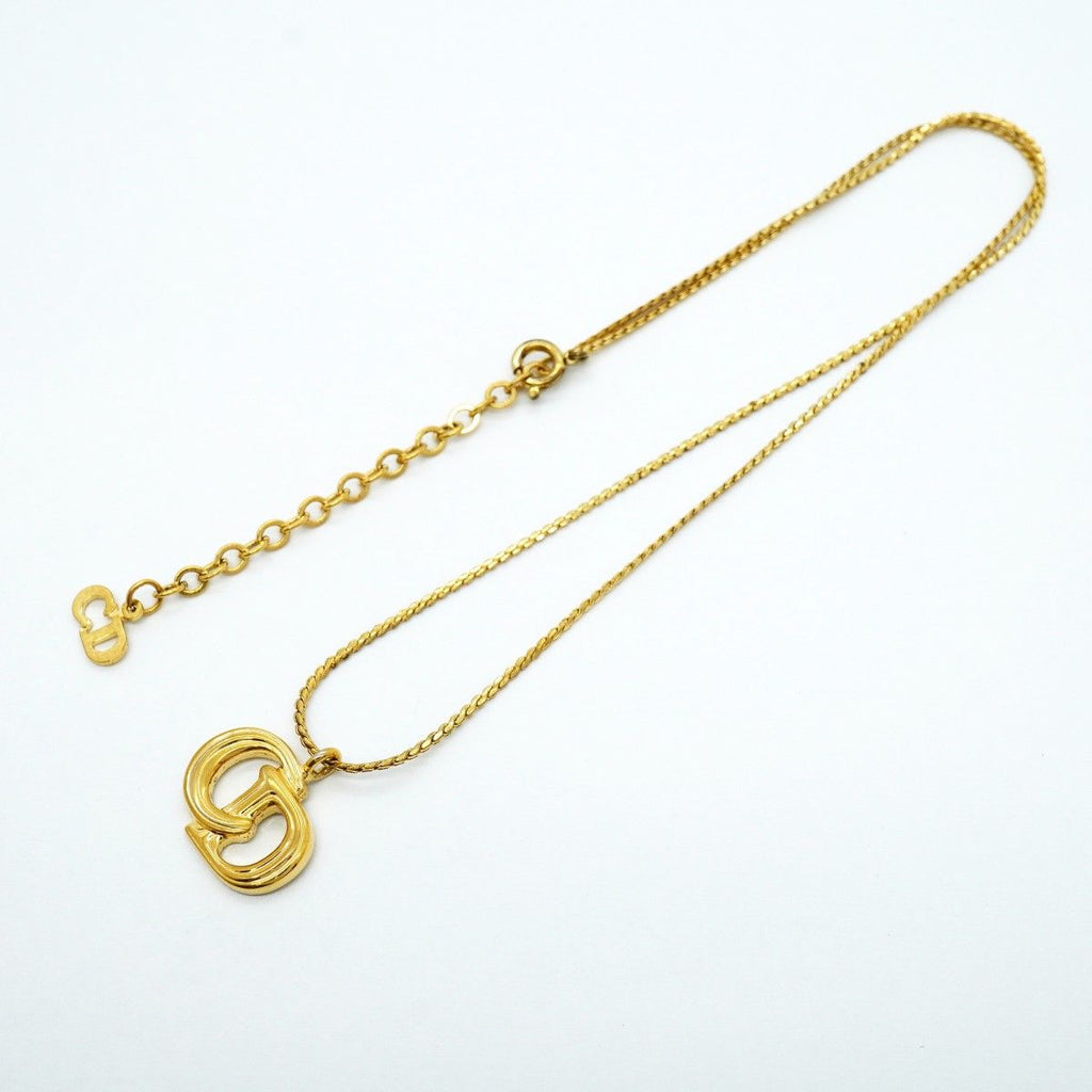 Dior Necklace CD Logo Gold Plated — view 3