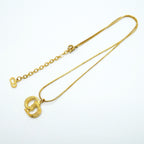 Dior Necklace CD Logo Gold Plated — view 3