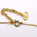Dior Necklace CD Logo Gold Plated — view 4