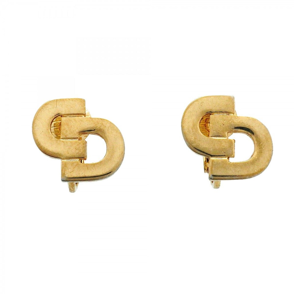 Dior Earrings CD Logo Gold Plated