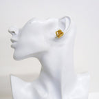 Dior Earrings CD Logo Gold Plated — view 5