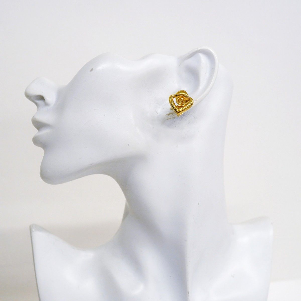 Dior Earrings CD Logo Gold Plated — view 5