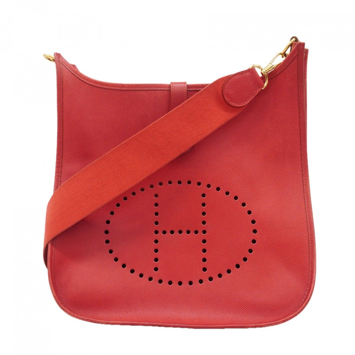 Hermes Shoulder Bag Evelyne Ardennes le Jucasac Gold
