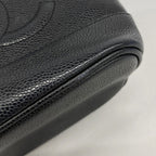 Chanel Vanity Bag Caviar Leather Black Gold — view 6