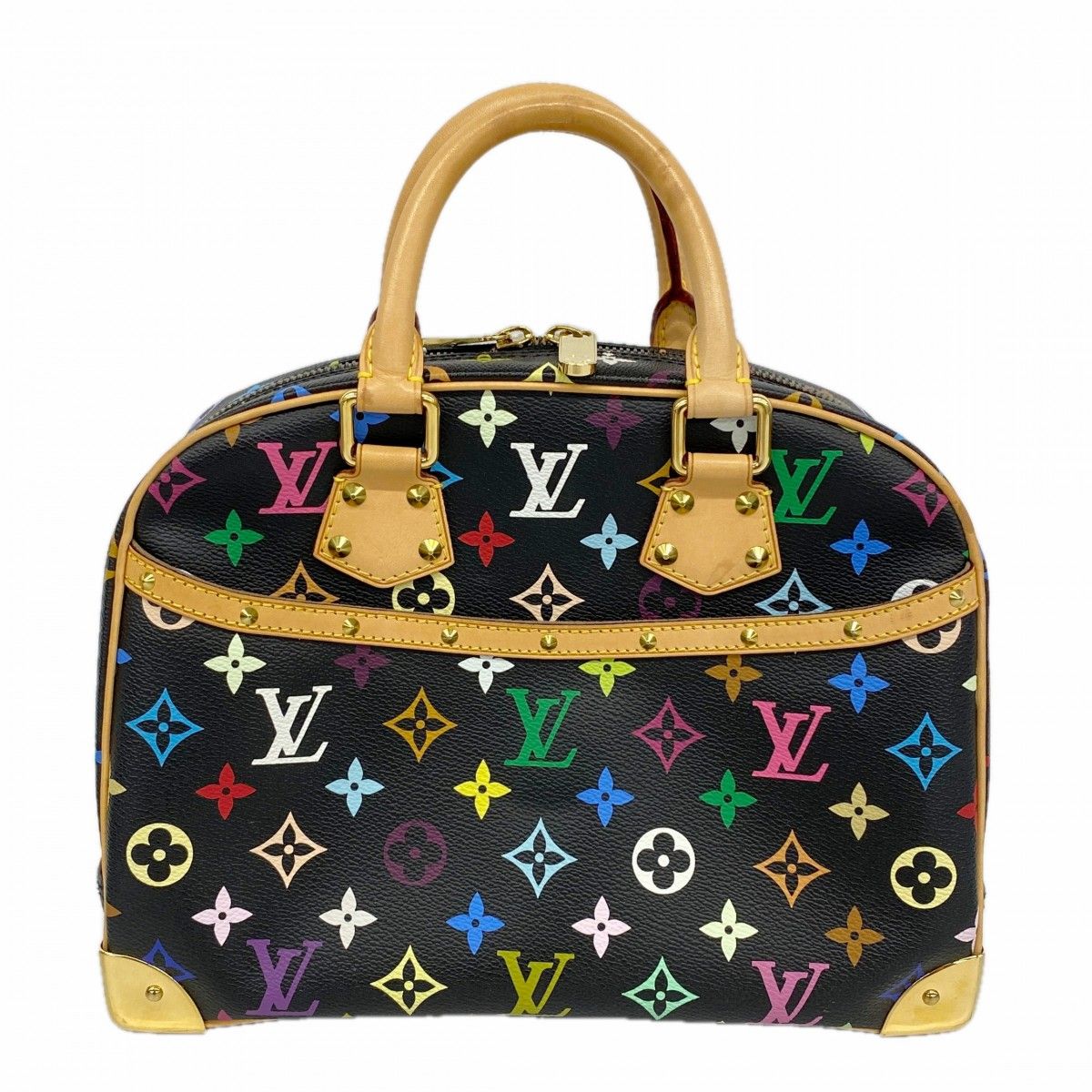 Louis Vuitton Handbag Monogram Multicolor Tourville Noir