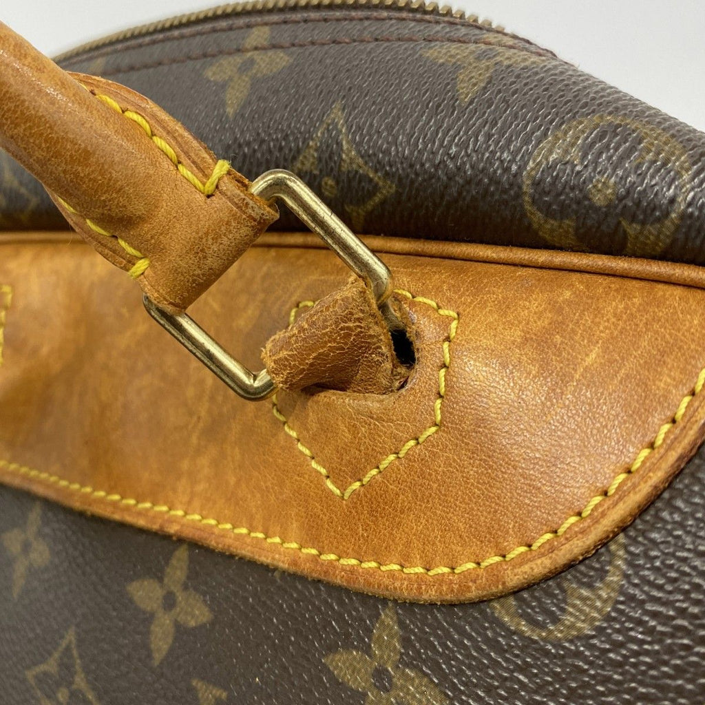 Louis Vuitton Handbag Monogram Deauville Brown — view 6