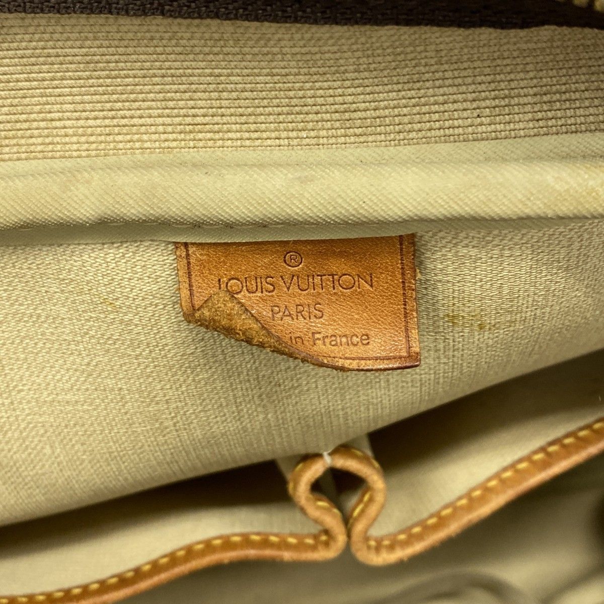 Louis Vuitton Handbag Monogram Deauville Brown — view 5