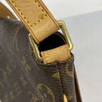 Louis Vuitton Shoulder Bag Monogram Musette Tango Short Strap Brown — view 6