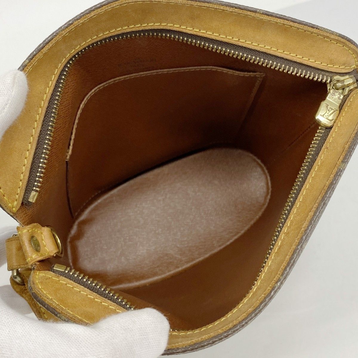 Louis Vuitton Shoulder Bag Monogram Drew Brown — view 4