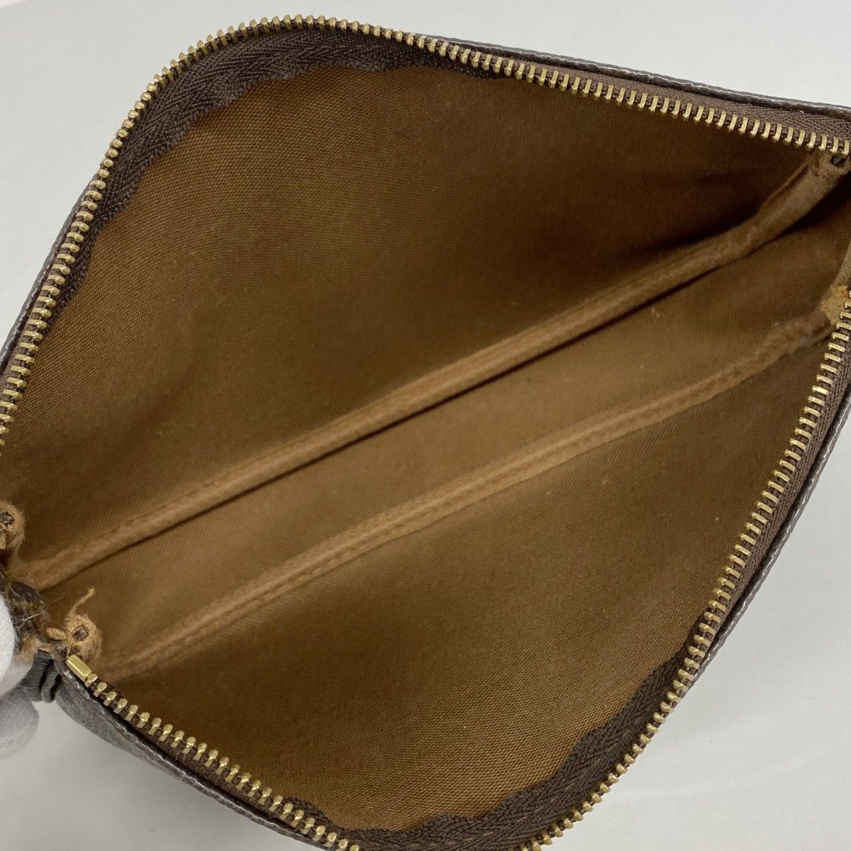 Louis Vuitton Pouch Monogram Pochette Brown — view 4