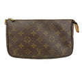 Louis Vuitton Pouch Monogram Pochette Brown