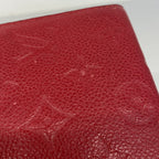 Louis Vuitton Trifold Wallet Monogram Empreinte Portefeuille Victorine Cerise — view 7