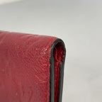 Louis Vuitton Trifold Wallet Monogram Empreinte Portefeuille Victorine Cerise — view 6