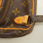 Louis Vuitton Shoulder Bag Monogram Mini Amazon Brown — view 6