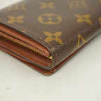 Louis Vuitton Wallet Monogram Porte-Monnaie Viennois Tresor Brown — view 6