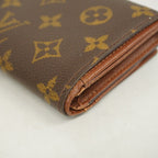 Louis Vuitton Wallet Monogram Porte-Monnaie Viennois Tresor Brown — view 5