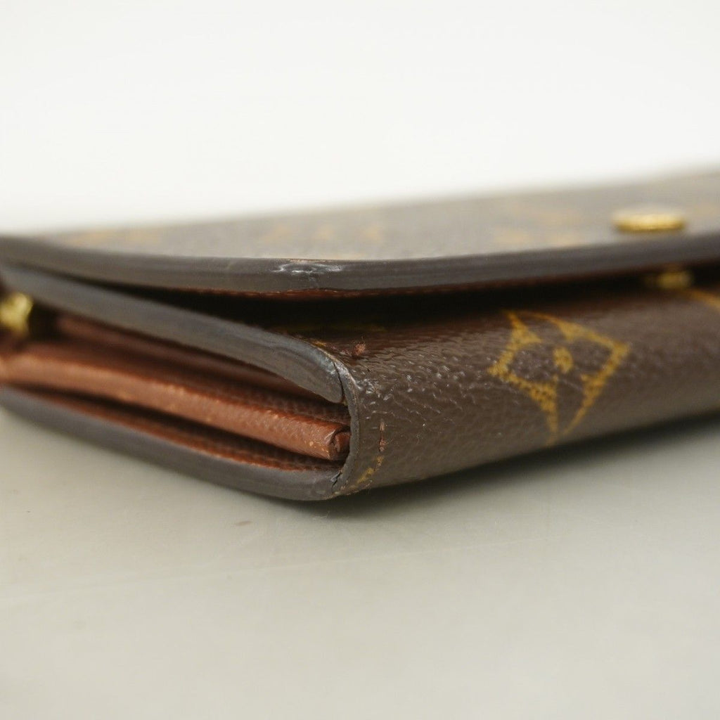 Louis Vuitton Wallet Monogram Porte-Monnaie Viennois Tresor Brown — view 7