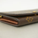 Louis Vuitton Wallet Monogram Porte-Monnaie Viennois Tresor Brown — view 7