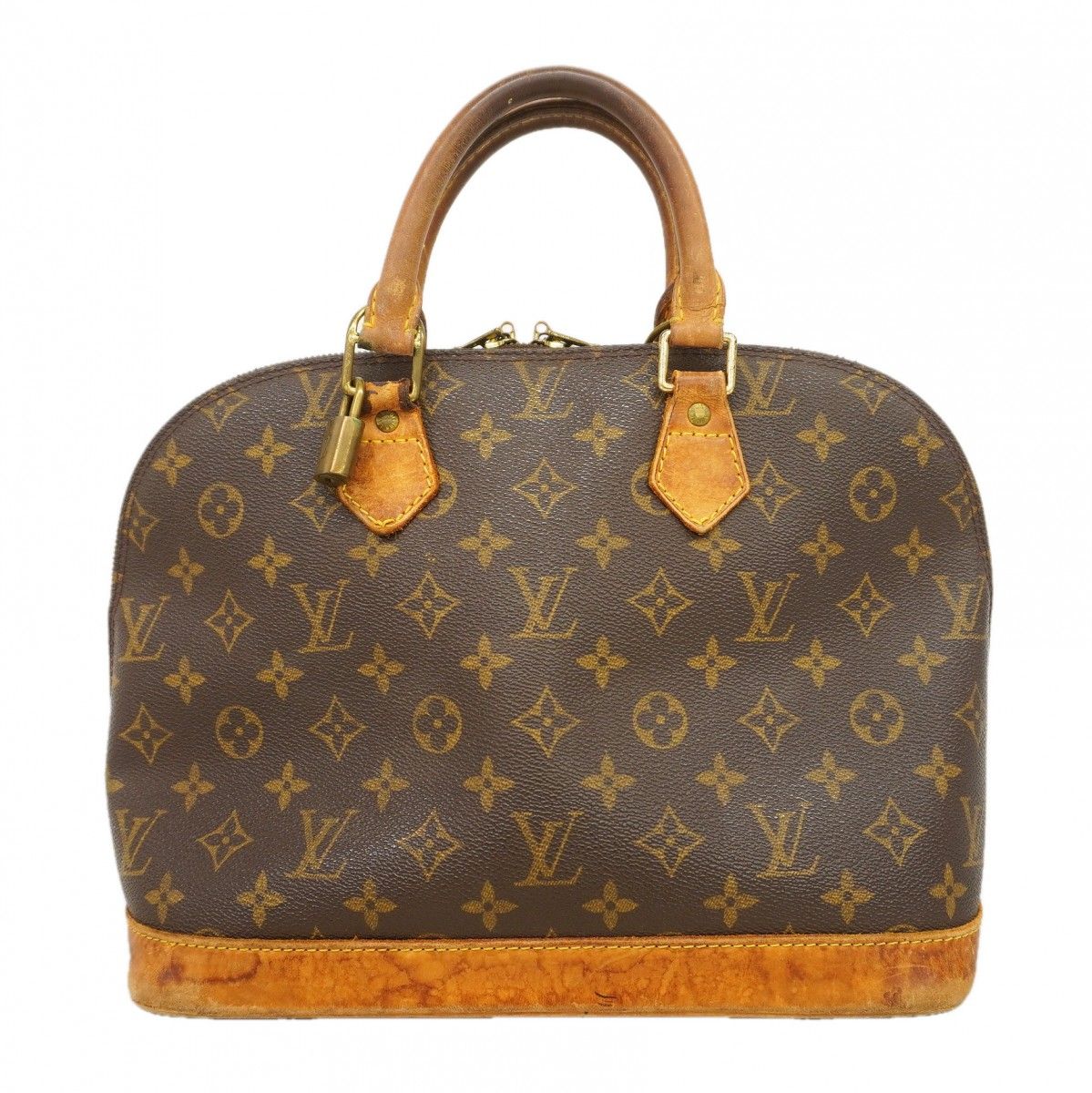 Louis Vuitton Handbag Monogram Alma Brown
