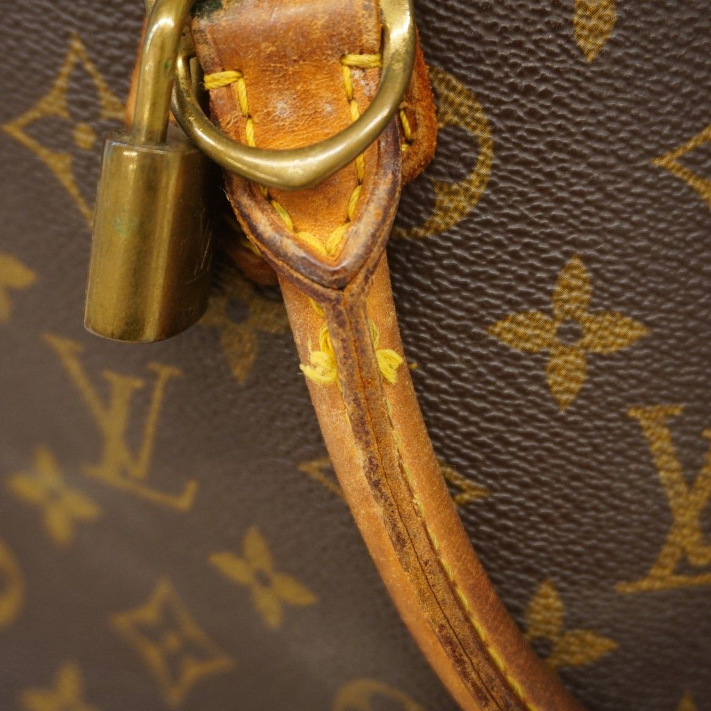 Louis Vuitton Handbag Monogram Alma Brown — view 9