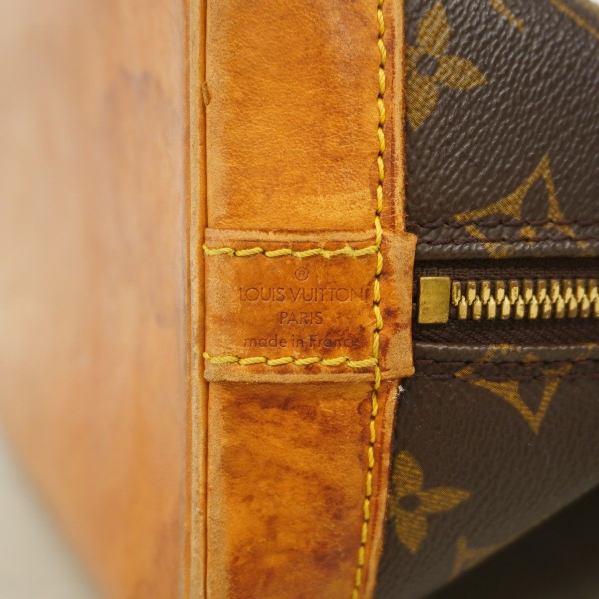 Louis Vuitton Handbag Monogram Alma Brown — view 5