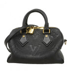 Louis Vuitton Handbag Monogram Empreinte Speedy Bandouliere 20 Noir 2-Way