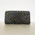 Louis Vuitton Wallet Monogram Multicolor Zippy Noir Grenade — view 9