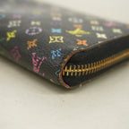 Louis Vuitton Wallet Monogram Multicolor Zippy Noir Grenade — view 5