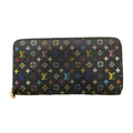 Louis Vuitton Wallet Monogram Multicolor Zippy Noir Grenade