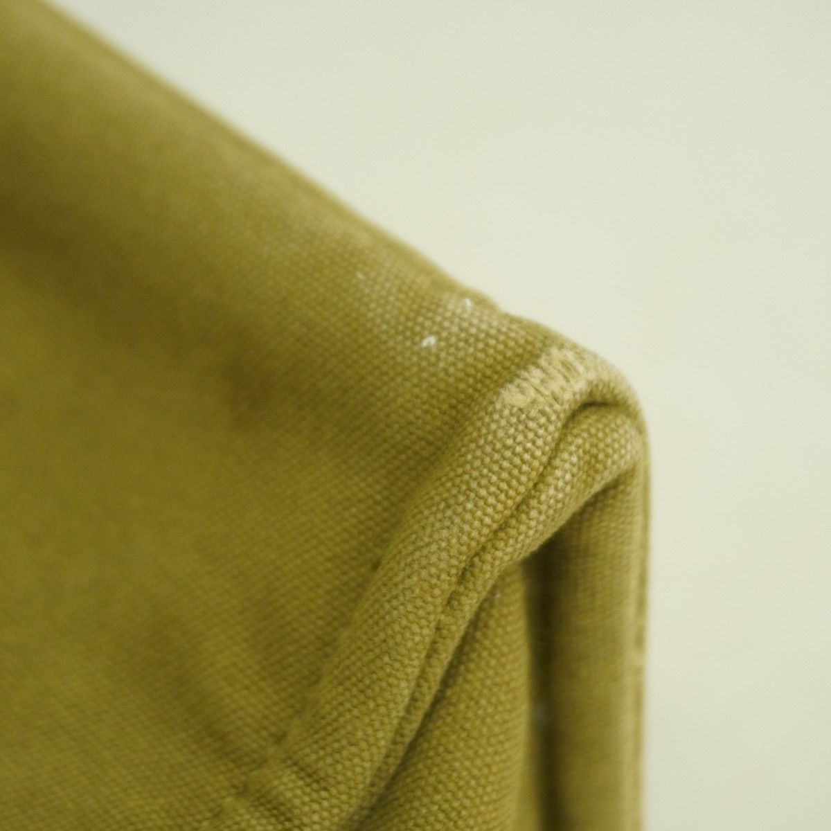 Hermes Tote Fourre Tout MM Canvas Khaki Silver — view 7