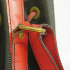 Louis Vuitton Shoulder Bag Epi Bicolor Noe Noir Castilian — view 5