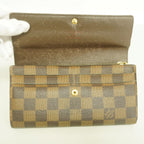 Louis Vuitton Wallet Damier Portefeuille Sarah Ebene — view 8