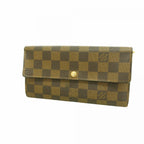 Louis Vuitton Wallet Damier Portefeuille Sarah Ebene