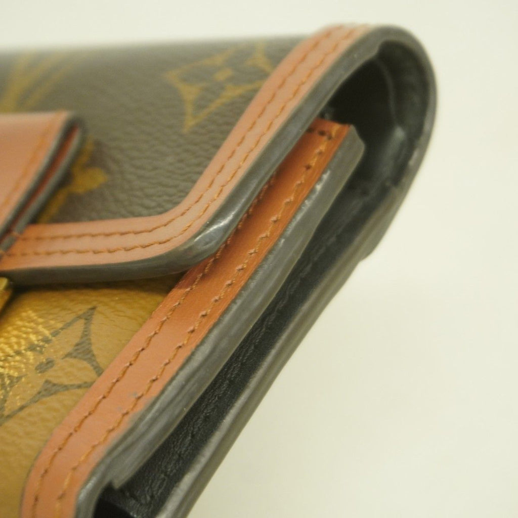 Louis Vuitton Trifold Wallet Monogram Reverse Portefeuille Dauphine Compact — view 5