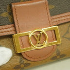 Louis Vuitton Trifold Wallet Monogram Reverse Portefeuille Dauphine Compact — view 7