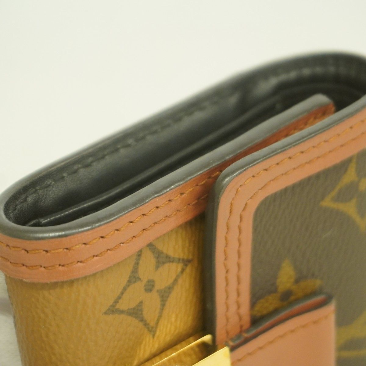 Louis Vuitton Trifold Wallet Monogram Reverse Portefeuille Dauphine Compact — view 6