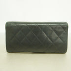 Chanel Wallet Cambon Lambskin Black Silver — view 9