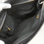 Chanel Shoulder Bag Caviar Leather Black Gold — view 4