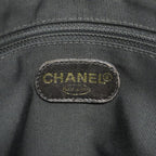 Chanel Shoulder Bag Caviar Leather Black Gold — view 5