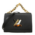 Louis Vuitton Handbag Epi Twist MM Noir 2-Way